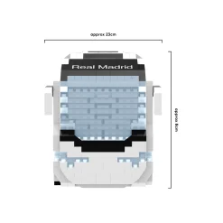 FOREVER COLLECTIBLES Puzzle BRXLZ 3D Bus Real Madrid^ Games & Toys