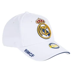 Project & Rogers Real Madrid Crest Detail Cap Junior - White^ Caps