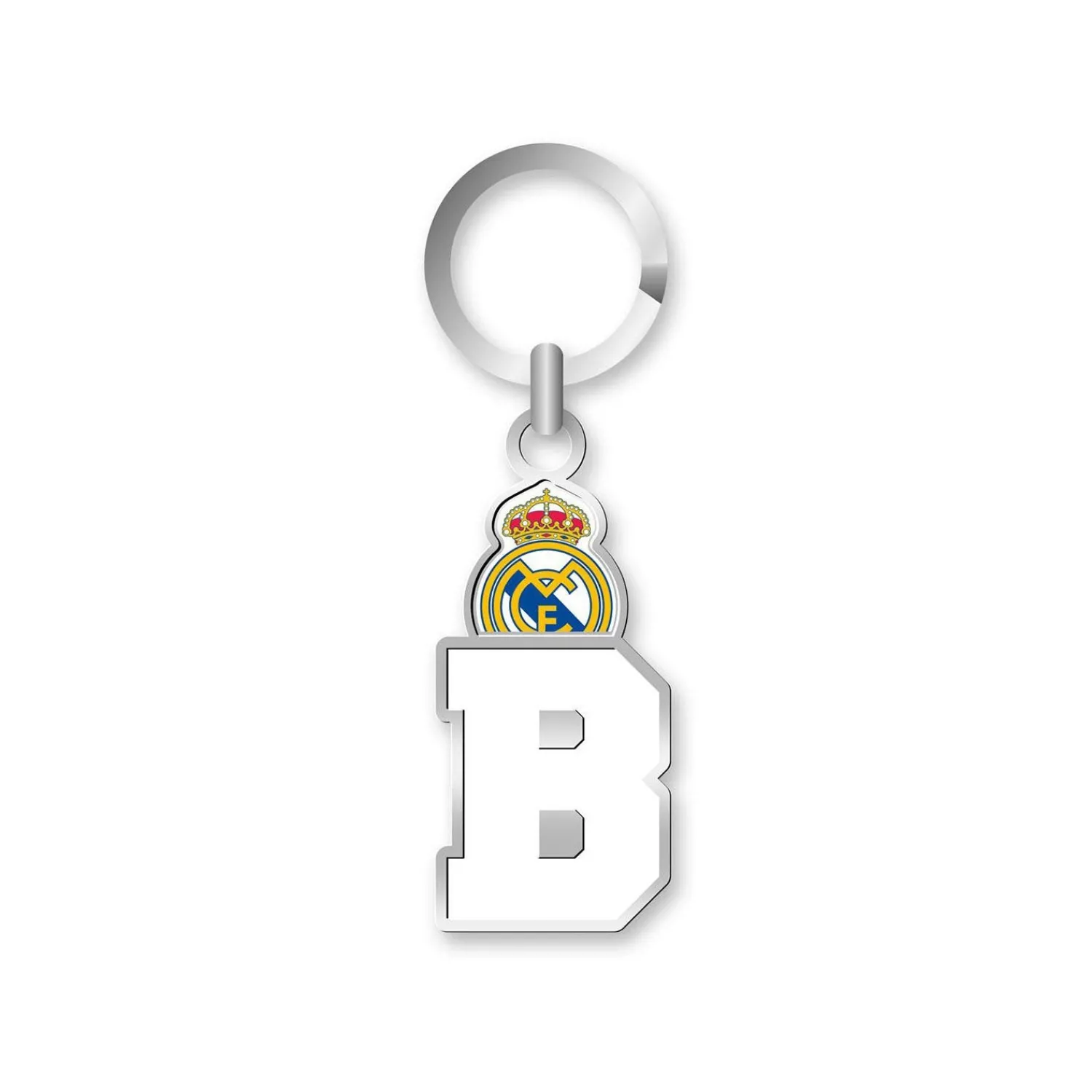 Project & Rogers Real Madrid Letter Keyring- B^ Keyrings