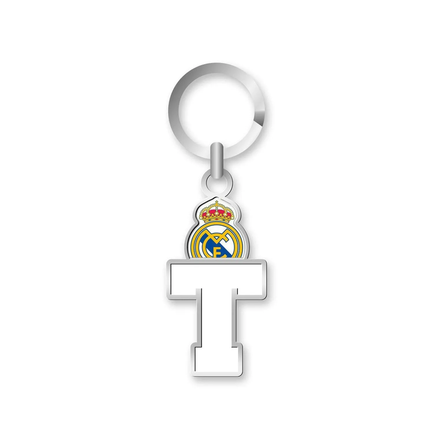 Project & Rogers Real Madrid Letter Keyring- T^ Keyrings