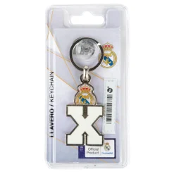 Project & Rogers Real Madrid Letter Keyring- X^ Keyrings