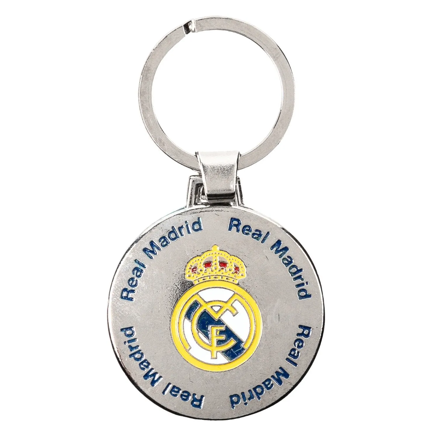 Project Rogers & JLK, S.L. Real Madrid Round Keyring^ Keyrings