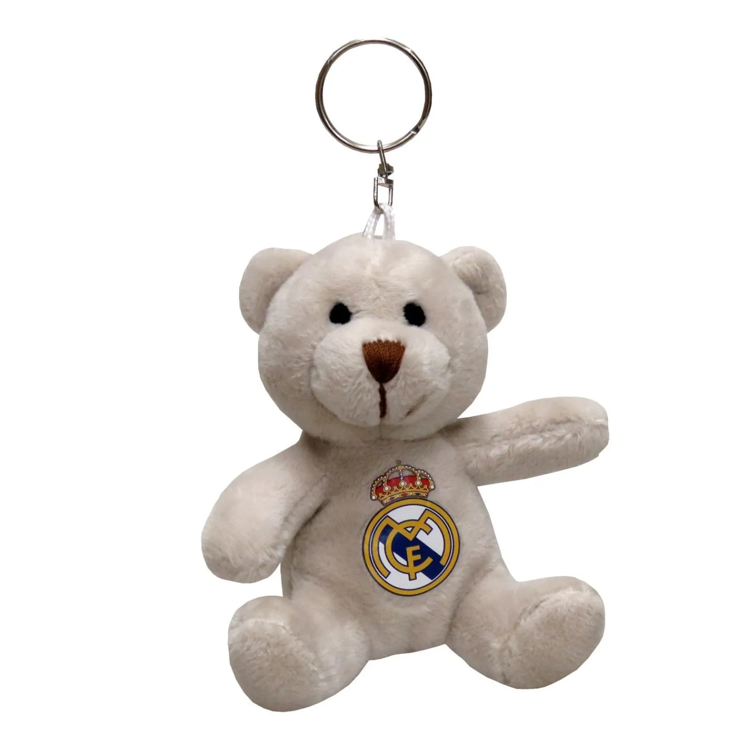 CyP Brands Evolution S.L. Real Madrid Teddy Bear Keyring^ Keyrings