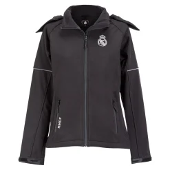 Links Real Madrid Womens Softshell Black^Women Jackets