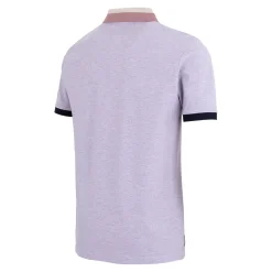 Foundry Sakura Mens Block Tipped Collar Polo Purple^ Polos