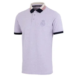 Foundry Sakura Mens Block Tipped Collar Polo Purple^ Polos