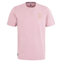 Foundry Sakura Unisex Cross Neck Stitch T-Shirt Pink^ T-Shirts
