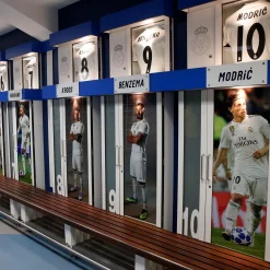 Pursuit 3 Santiago Bernabéu Stadium Real Madrid Locker Room Piece – Brown Wood Teak^ Back To School|Memorabilia