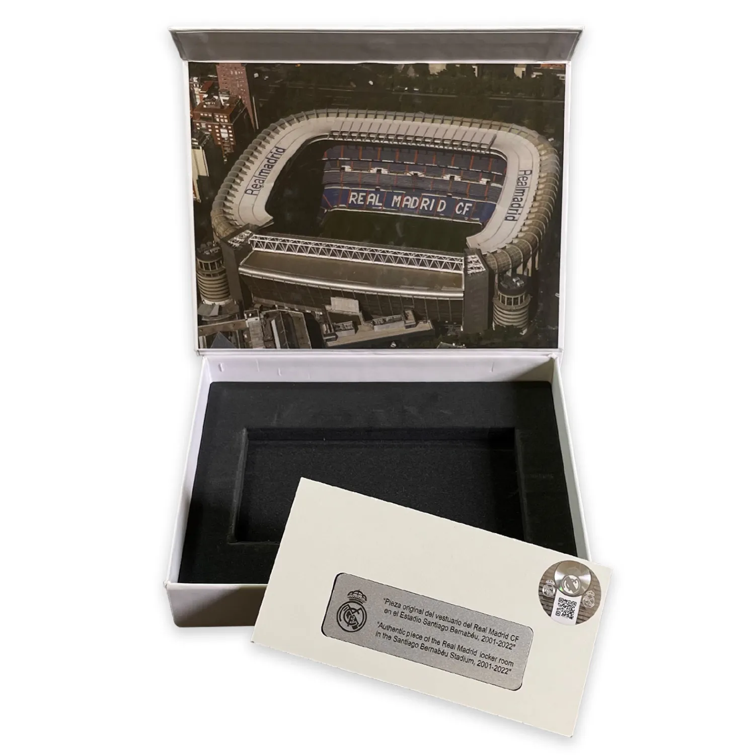 Pursuit 3 Santiago Bernabéu Stadium Real Madrid Locker Room Piece – White Wood Teak^ Back To School|Memorabilia
