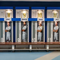 Pursuit 3 Santiago Bernabéu Stadium Real Madrid Locker Room Piece – White Wood Teak^ Back To School|Memorabilia