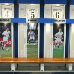 Pursuit 3 Santiago Bernabéu Stadium Real Madrid Locker Room Piece – White Wood Teak^ Back To School|Memorabilia