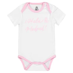 OSDM Set 2 Baby Bodies Pink/White Real Madrid^ Baby Clothing