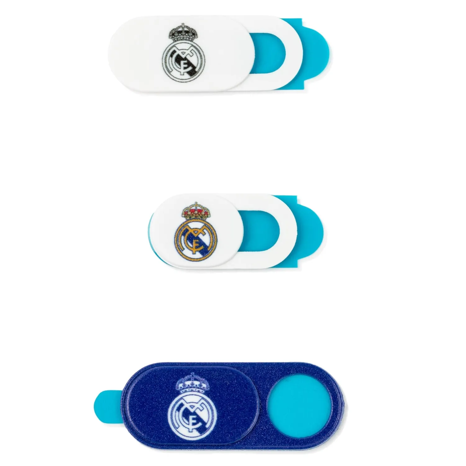 Friendly License S.L. Set 3 Webcam Covers Real Madrid^ Electronics