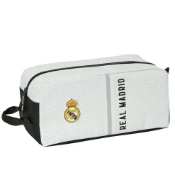 SAFTA S.A. Shoe Bag White/Black Real Madrid^ Bags & Luggage|Back To School