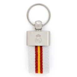 JLK Merchandising, S.L. Spanish Flag Keyring White Real Madrid^ Keyrings