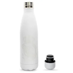 CyP Brands Evolution S.L. Steel 500ml Rubberized Bottle White Real Madrid^ Glassware & Cups