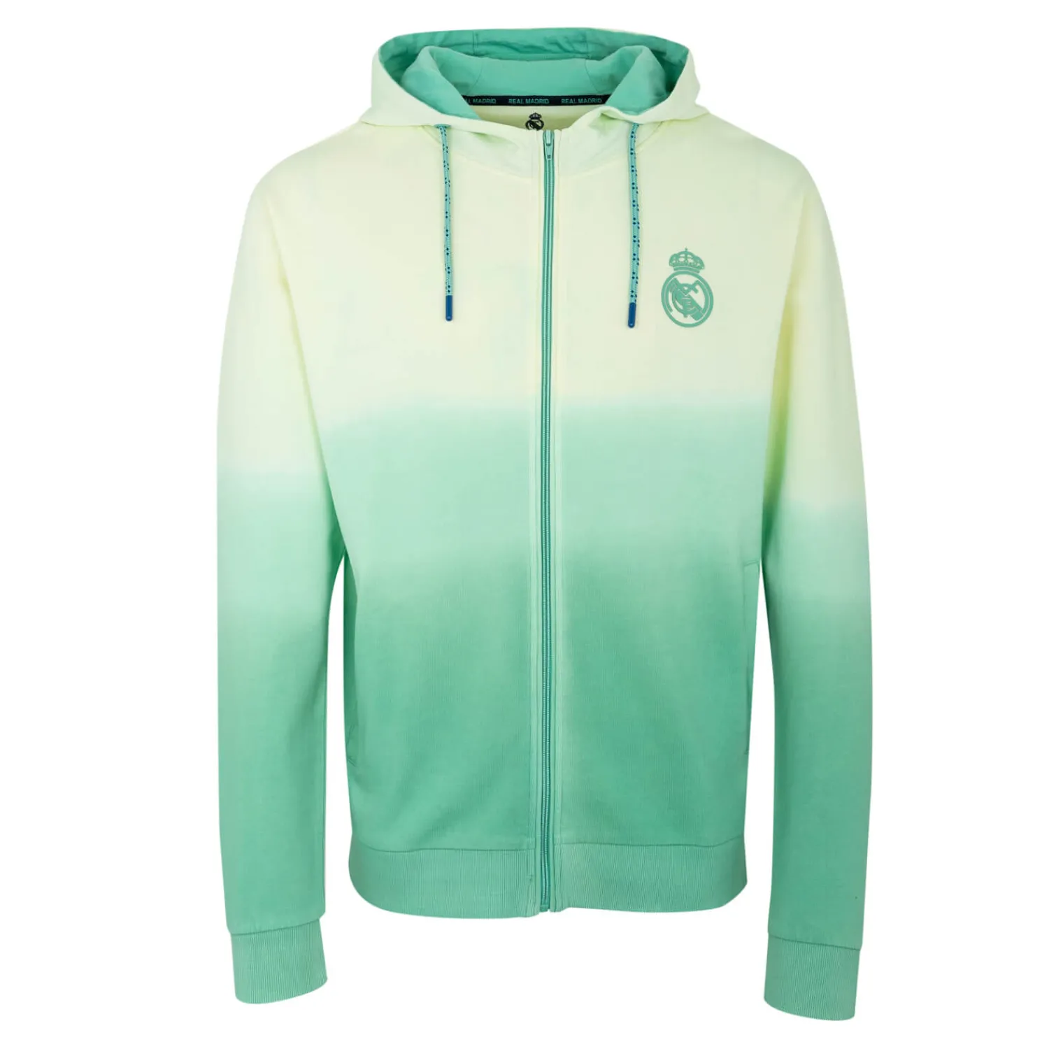 Foundry Sunset Festival Mens Dip Dye Zip Hoodie White^ Sweatshirts