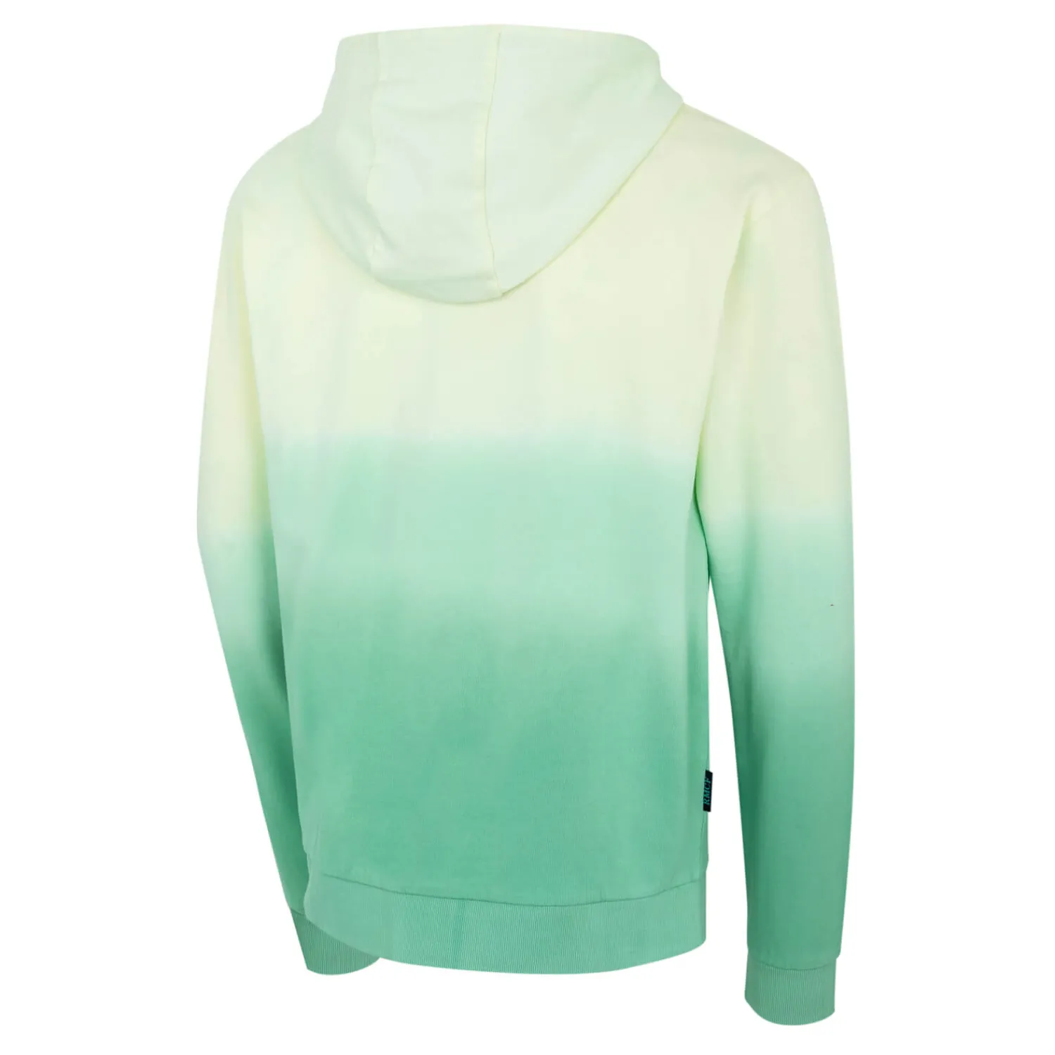 Foundry Sunset Festival Mens Dip Dye Zip Hoodie White^ Sweatshirts