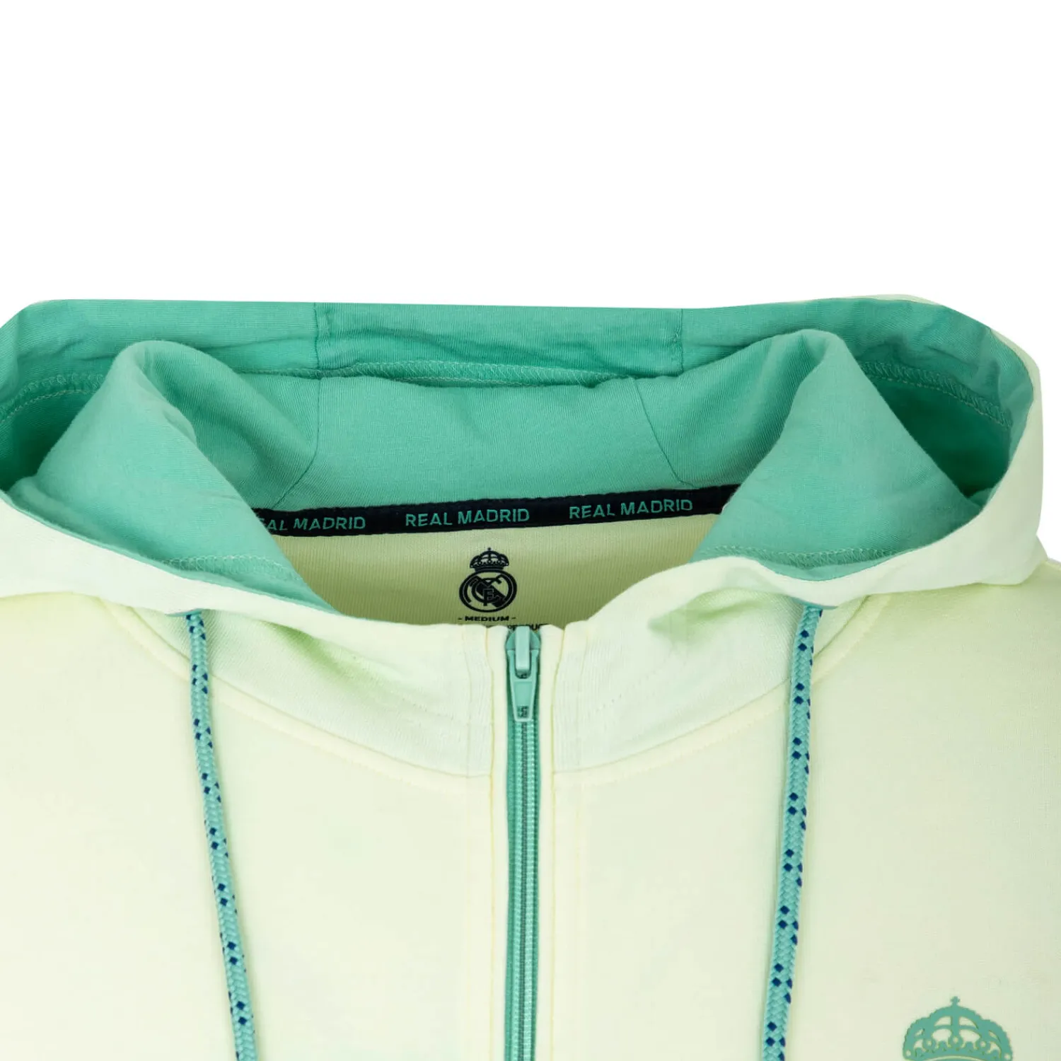 Foundry Sunset Festival Mens Dip Dye Zip Hoodie White^ Sweatshirts