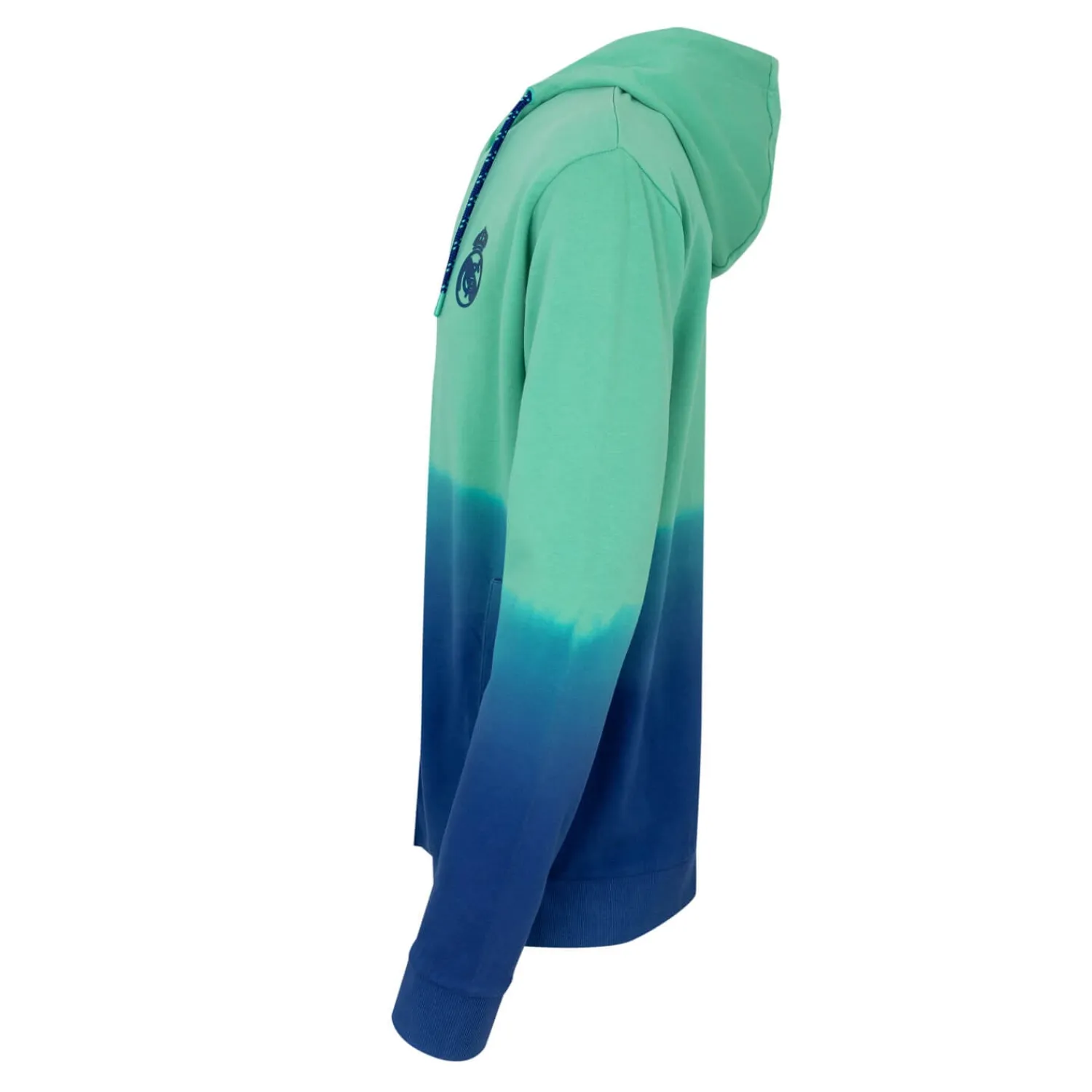 Foundry Sunset Festival Mens Dip Dye Zip Hoodie Blue^ Sweatshirts