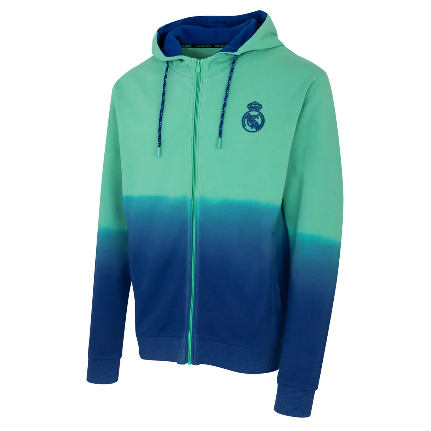 Foundry Sunset Festival Mens Dip Dye Zip Hoodie Blue^ Sweatshirts