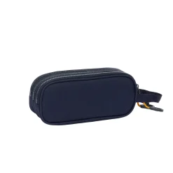 SAFTA S.A. Triple Pencil Case Navy Blue Real Madrid^ Bags & Luggage