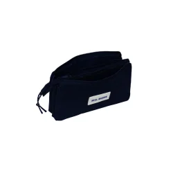 SAFTA S.A. Triple Pencil Case Navy/White Real Madrid^ Back To School|Stationery