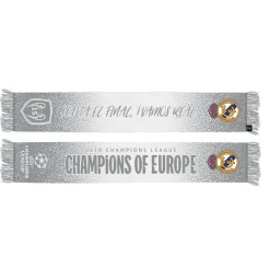 The Great Branding Company UCL Champions Of Europe Scarf Silver^ Scarves