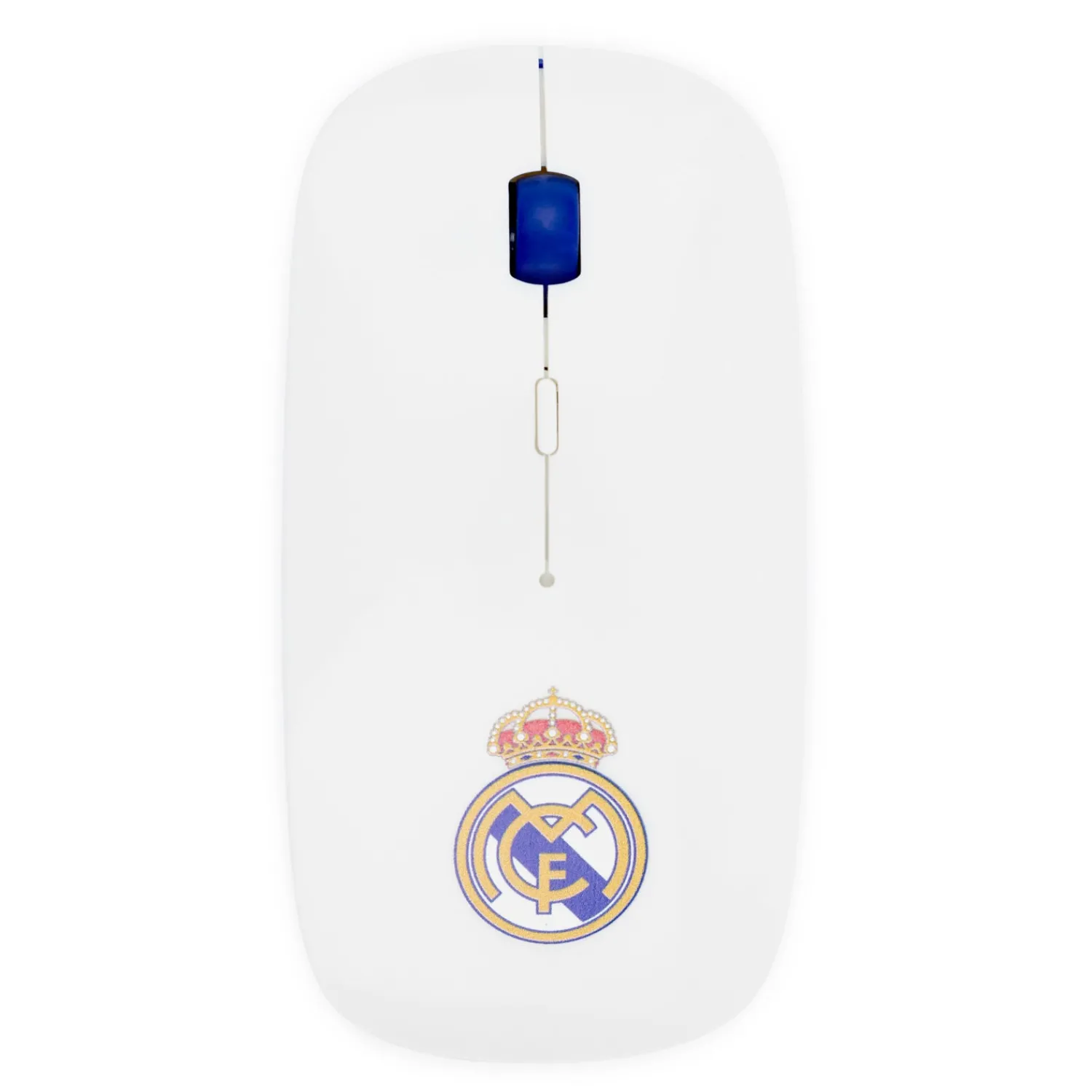 Friendly License S.L. Wireless Mouse White Crest Real Madrid^ Electronics