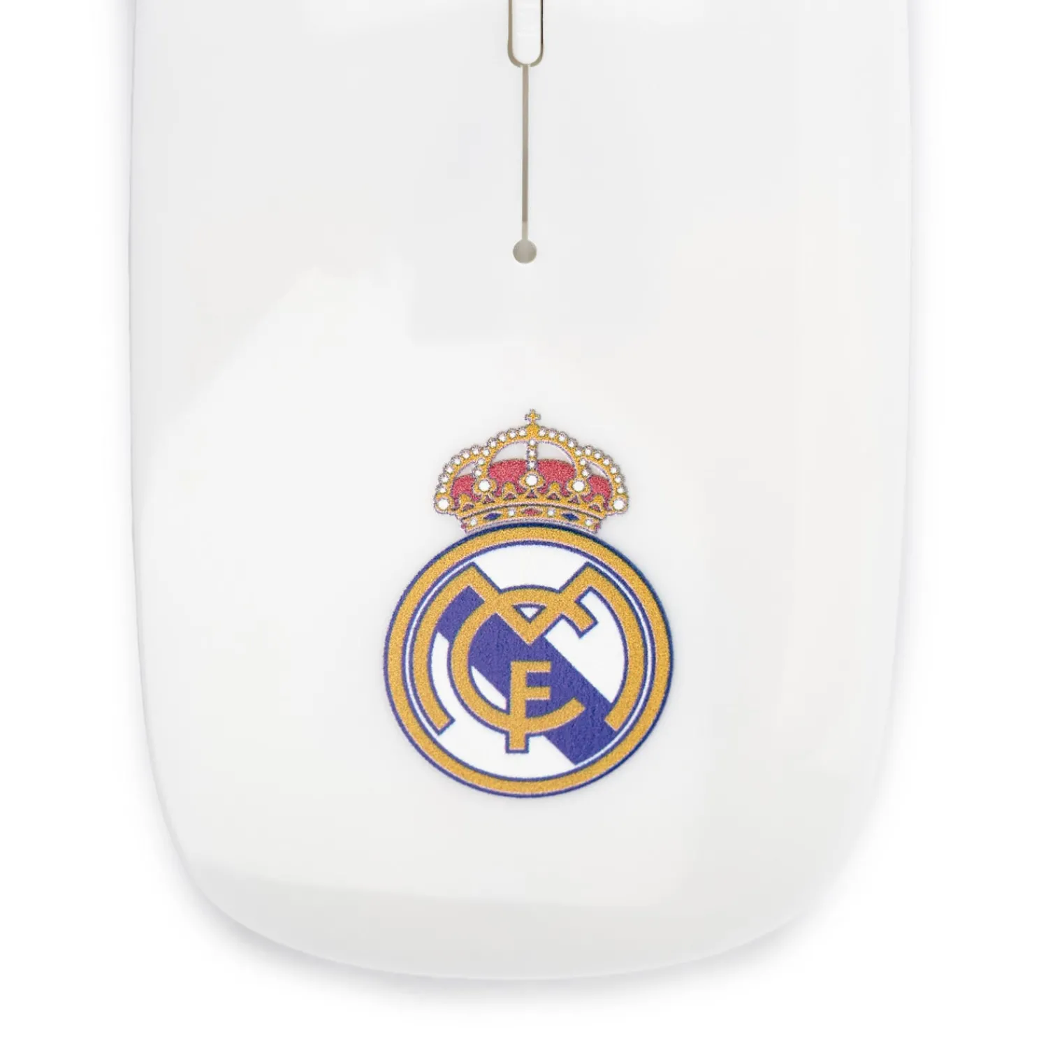 Friendly License S.L. Wireless Mouse White Crest Real Madrid^ Electronics