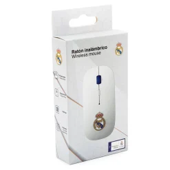 Friendly License S.L. Wireless Mouse White Crest Real Madrid^ Electronics