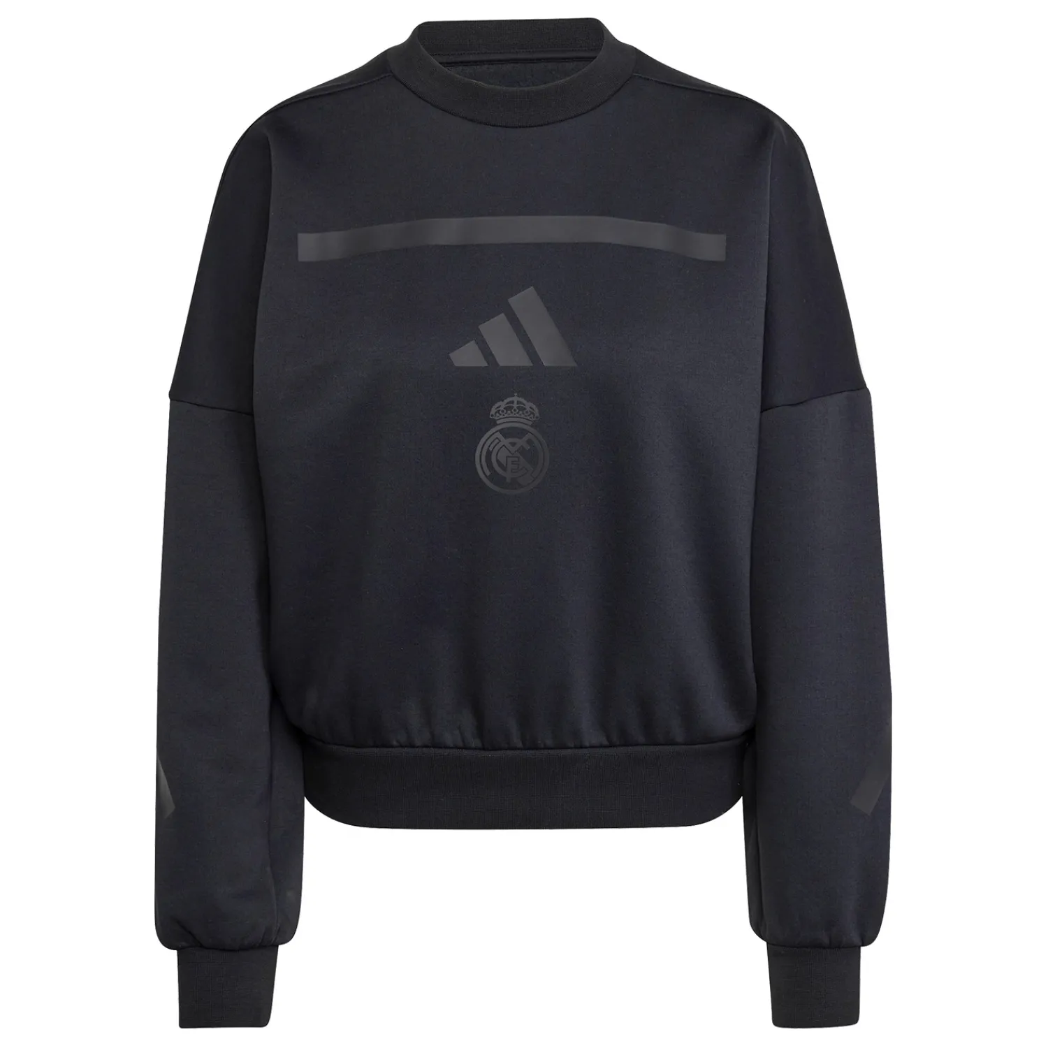 Adidas España, S.A.U Womens adidas Real Urban Sweatshirt Black^Women Tracksuits|T-Shirts