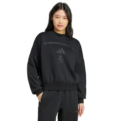 Adidas España, S.A.U Womens adidas Real Urban Sweatshirt Black^Women Tracksuits|T-Shirts