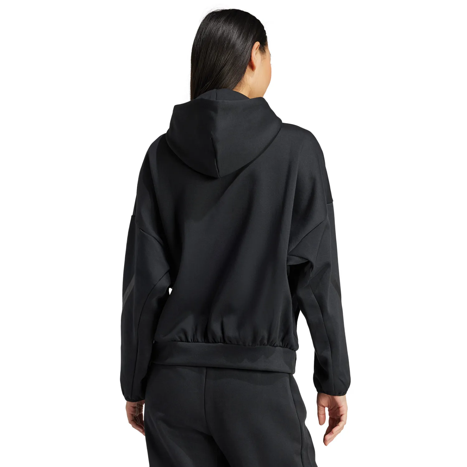Adidas España, S.A.U Womens adidas Real Urban Hoodie Black^Women Tracksuits|Sweatshirts