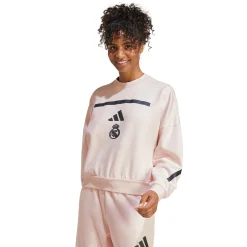 Adidas España, S.A.U Womens adidas Real Urban Sweatshirt Light Pink^Women Sweatshirts|Tracksuits