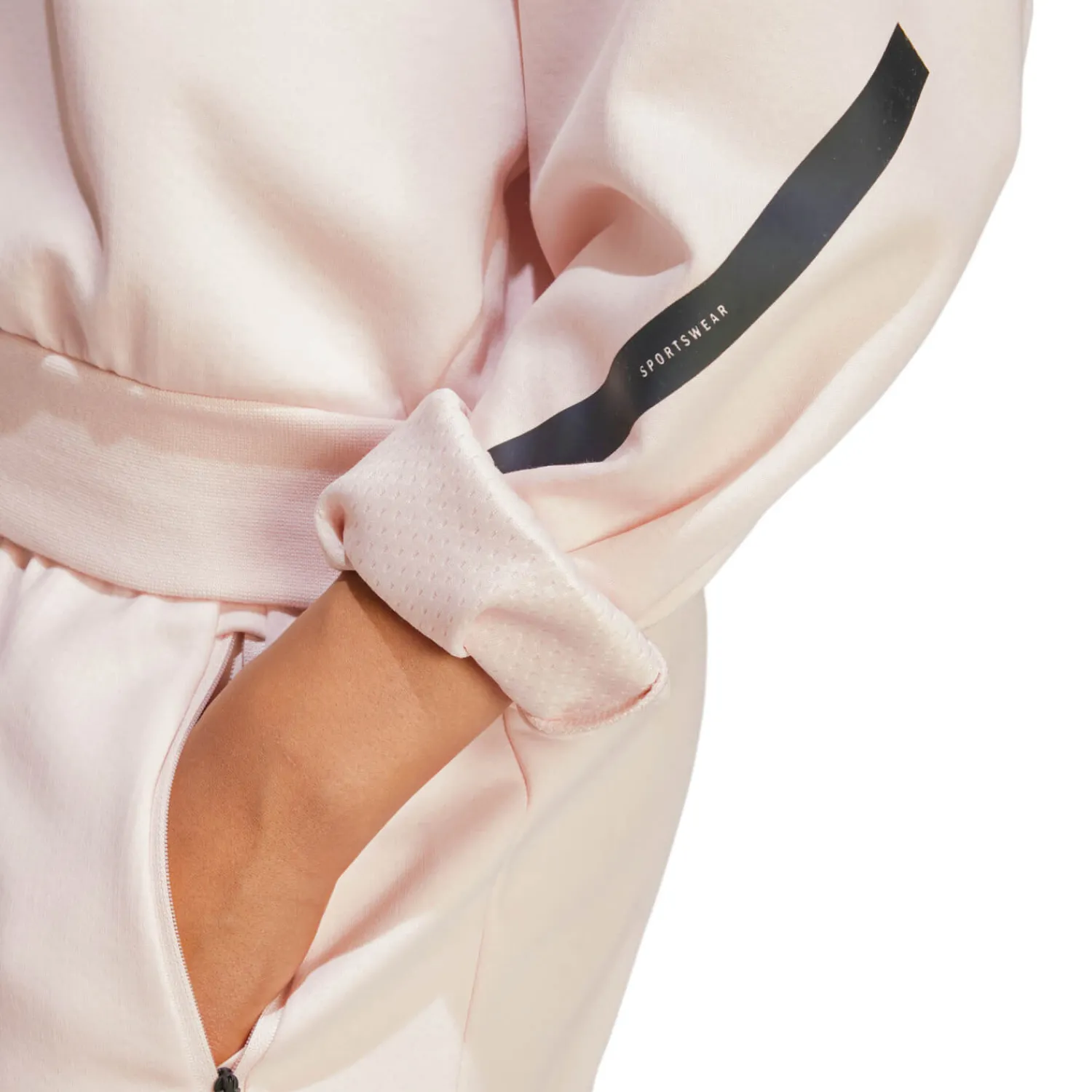 Adidas España, S.A.U Womens adidas Real Urban Sweatshirt Light Pink^Women Sweatshirts|Tracksuits