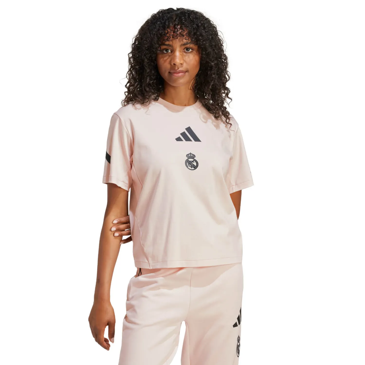 Adidas España, S.A.U Womens adidas Real Urban T-Shirt Light Pink^Women T-Shirts|Tracksuits