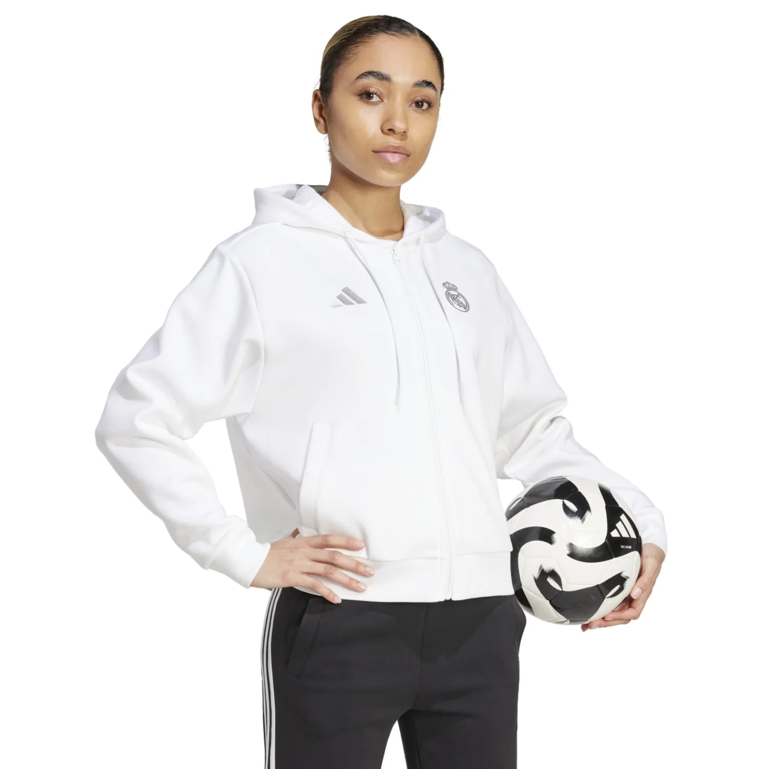 Adidas España, S.A.U Womens Anthem Jacket 24/25 White^Women Tracksuits|Jackets