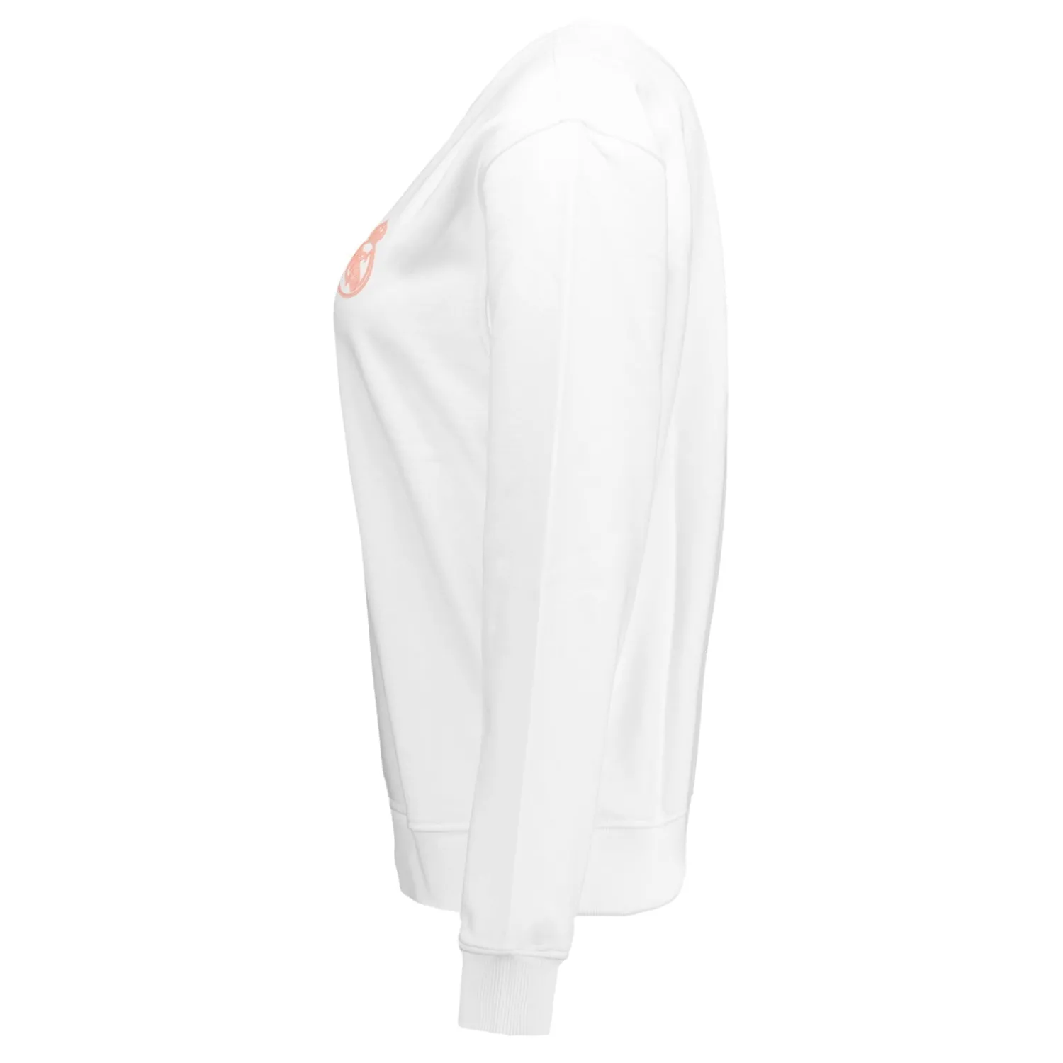 OSDM Womens ECO Essentials Real Madrid White Crew Cropped Sweatshirt^Women Sweatshirts