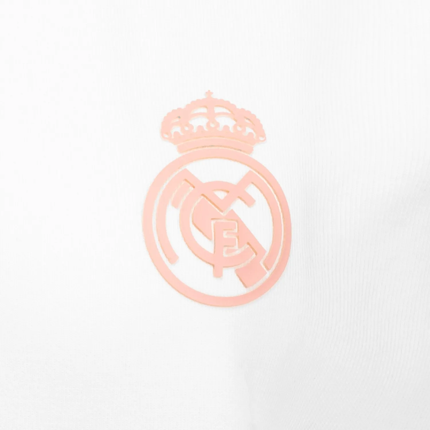 OSDM Womens ECO Essentials Real Madrid White Crew Cropped Sweatshirt^Women Sweatshirts