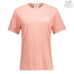 OSDM Womens ECO Essentials Real Madrid Monocolor Crest T-Shirt Pink^Women T-Shirts