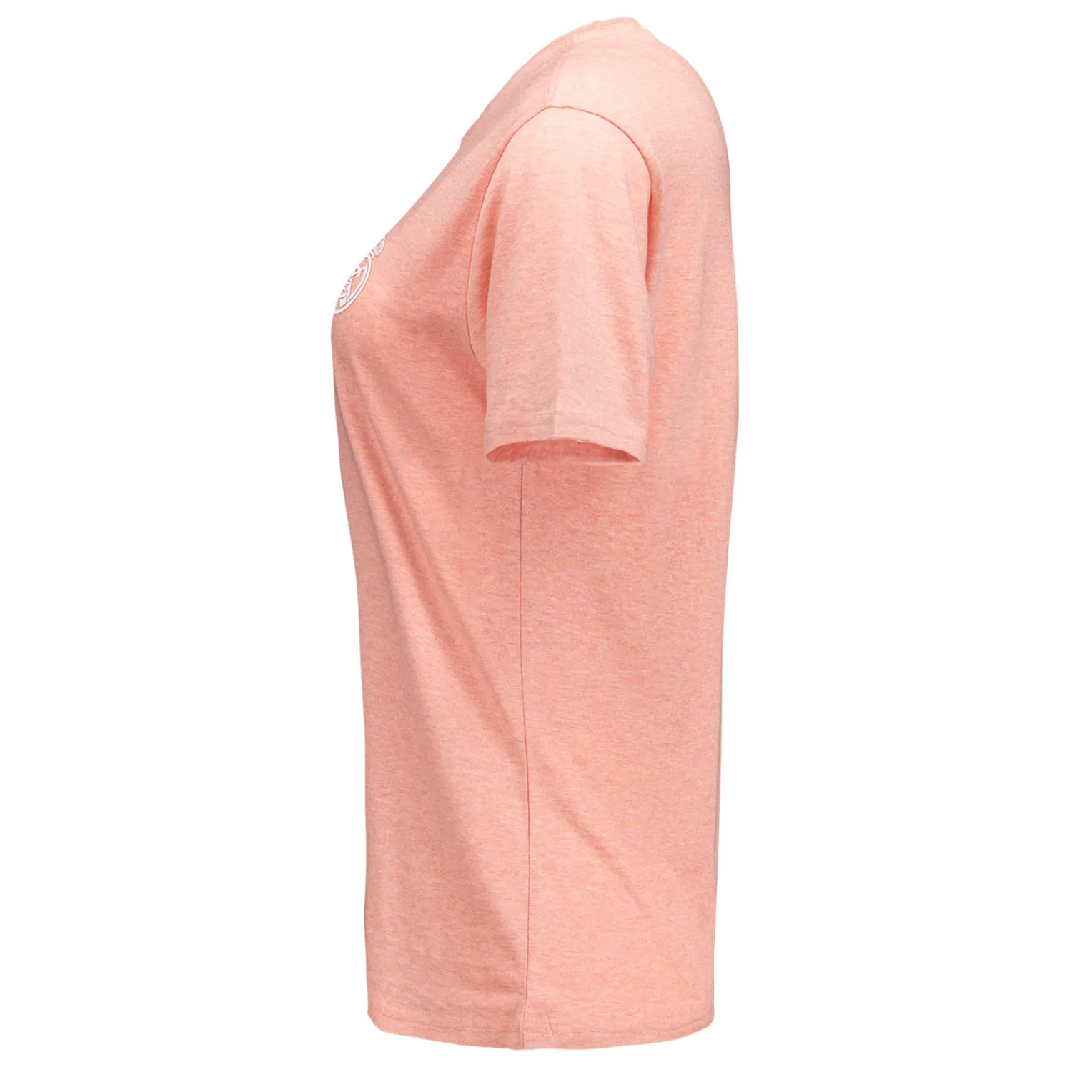 OSDM Womens ECO Essentials Real Madrid Monocolor Crest T-Shirt Pink^Women T-Shirts