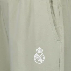 OSDM Womens Real Madrid White Dreams Pijama Set T- Shirt & Long Wide Pants Green^Women Nightwear