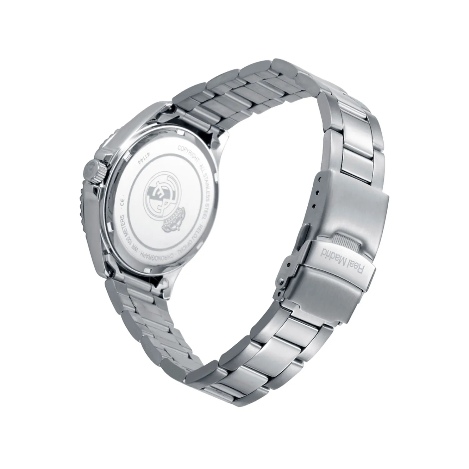 Grupo Munreco Womens Steel Bracelet Watch Real Madrid^ Watches|Jewellery