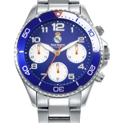 Grupo Munreco Womens Steel Chronograph Bracelet Real Madrid^ Watches|Jewellery