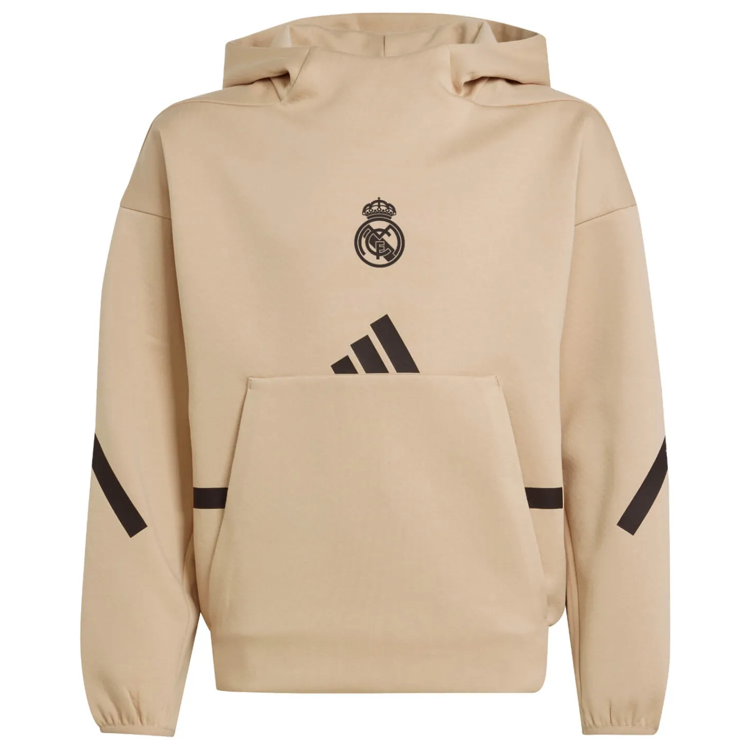 Adidas España, S.A.U Youth adidas Real Urban Hoodie Cream/ Black^ Sweatshirts|Sweatshirts