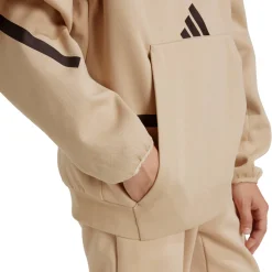Adidas España, S.A.U Youth adidas Real Urban Hoodie Cream/ Black^ Sweatshirts|Sweatshirts