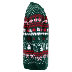 Foundry Youth Christmas Sweater Crest Green/Multicolor^ Sweatshirts