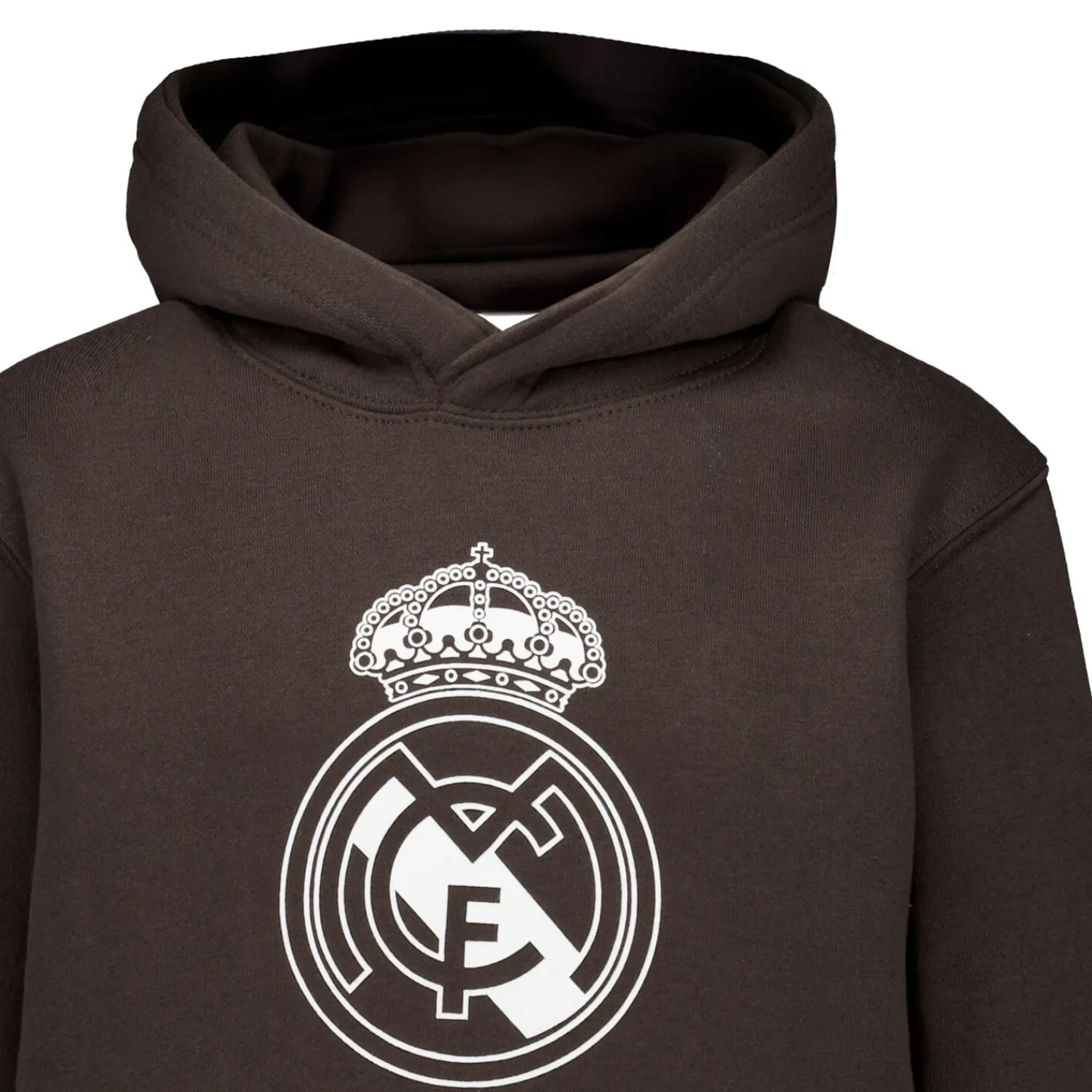 Sport Design Sweden AB Youth Color Crest Hoodie Washed Black Real Madrid^ Sweatshirts