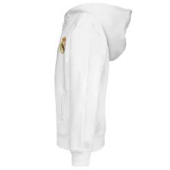 OSDM Youth ECO Essentials Real Madrid Color Crest Zip Hoodie White^ Sweatshirts